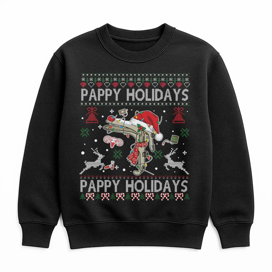 Pappy Holidays Speculum Sweatshirt | Funny OBGYN Christmas Ugly Sweater Design | Premium Soft Fleece | Gift for Nurses & Doctors