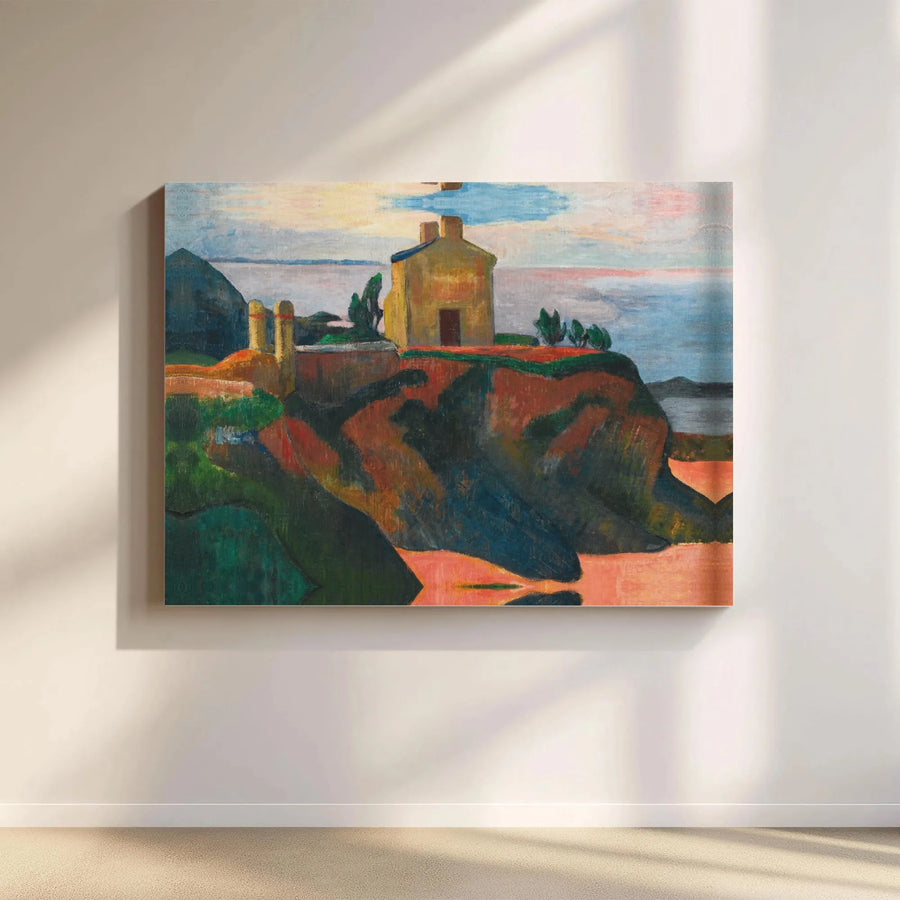 André Derain Fauvist Landscape Canvas | Le Fort De La Cité Fine Art Print | 1.25 Inch Gallery Wrap | Museum Quality Wall Decor for Living Room