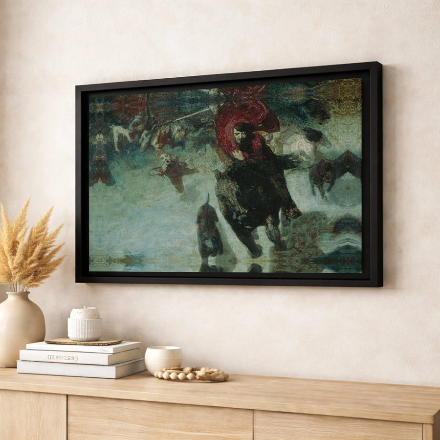 Asmodea Canvas Print by Francisco Goya | Dark Academia Gothic Wall Art | Premium Gallery-Wrapped Canvas | Masterpiece Reproduction for Home Decor