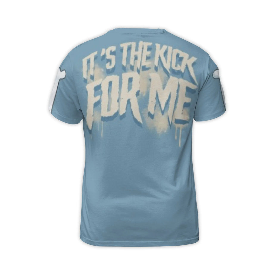 Skeleton Rib Cage 3D Graphic T-Shirt | Blue Flames Streetwear Print | Premium Stretch Jersey Fabric | Edgy Urban Style Gift for Men