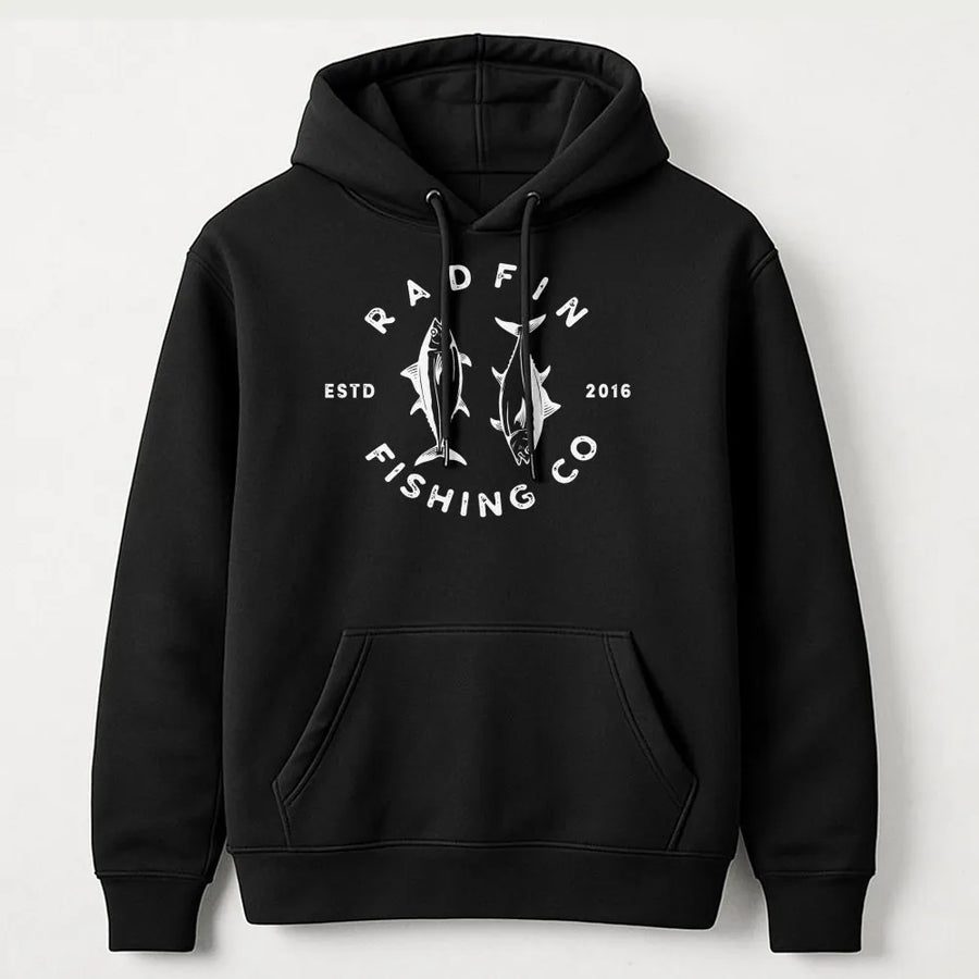 Tuna Fishing Hoodie | Vintage Offshore Saltwater Graphic | Premium Soft Cotton Blend | Great Gift for Fishermen and Anglers