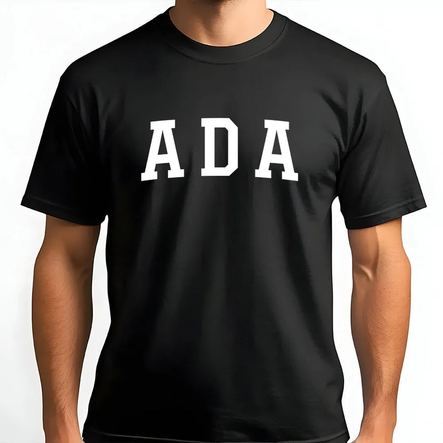Unisex Cotton T-Shirt | Minimalist Letter Graphic | Breathable Premium Quality | Casual Everyday Crewneck Gift For Everyone