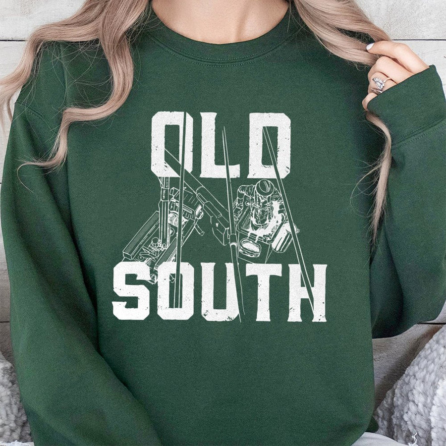 Lineman Bucket Truck Sweatshirt | Vintage Utility Power Line Graphic | Cotton Blend Premium Crewneck | Gift For Electrician & Utility Worker