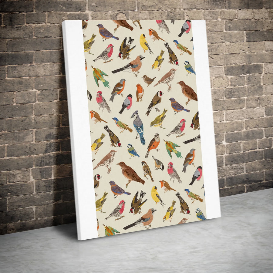 Vintage Birds iPhone Case | Audubon Style Bird Watcher Pattern | Premium Dual-Layer Tough Cover | Gift for Ornithologist