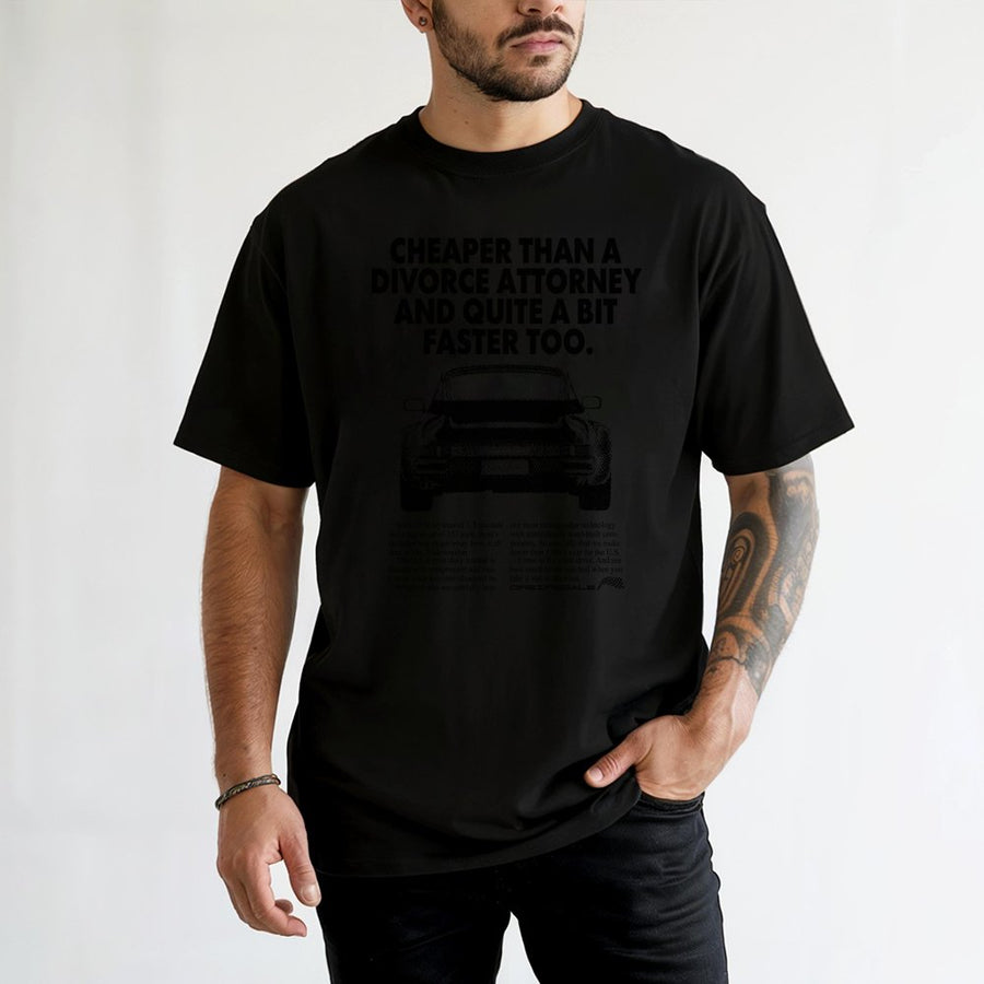 Car Enthusiast T-Shirt | Classic Sports Car Advertisement Design | 100% Premium Cotton Tee | Funny Automotive Gift For Gearheads