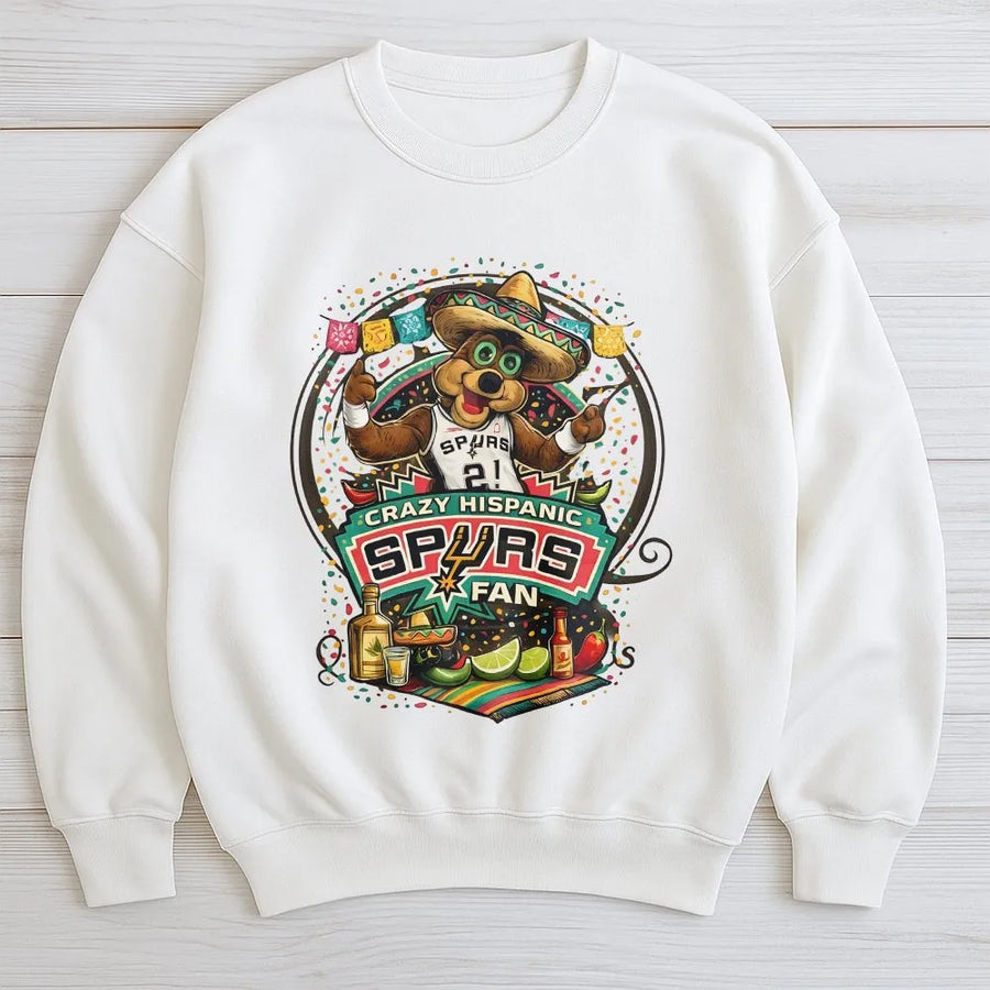 Basketball Sweatshirt | Graphic Sports Apparel | Cotton-Poly Blend | Premium Gift for Basketball Players and Fans