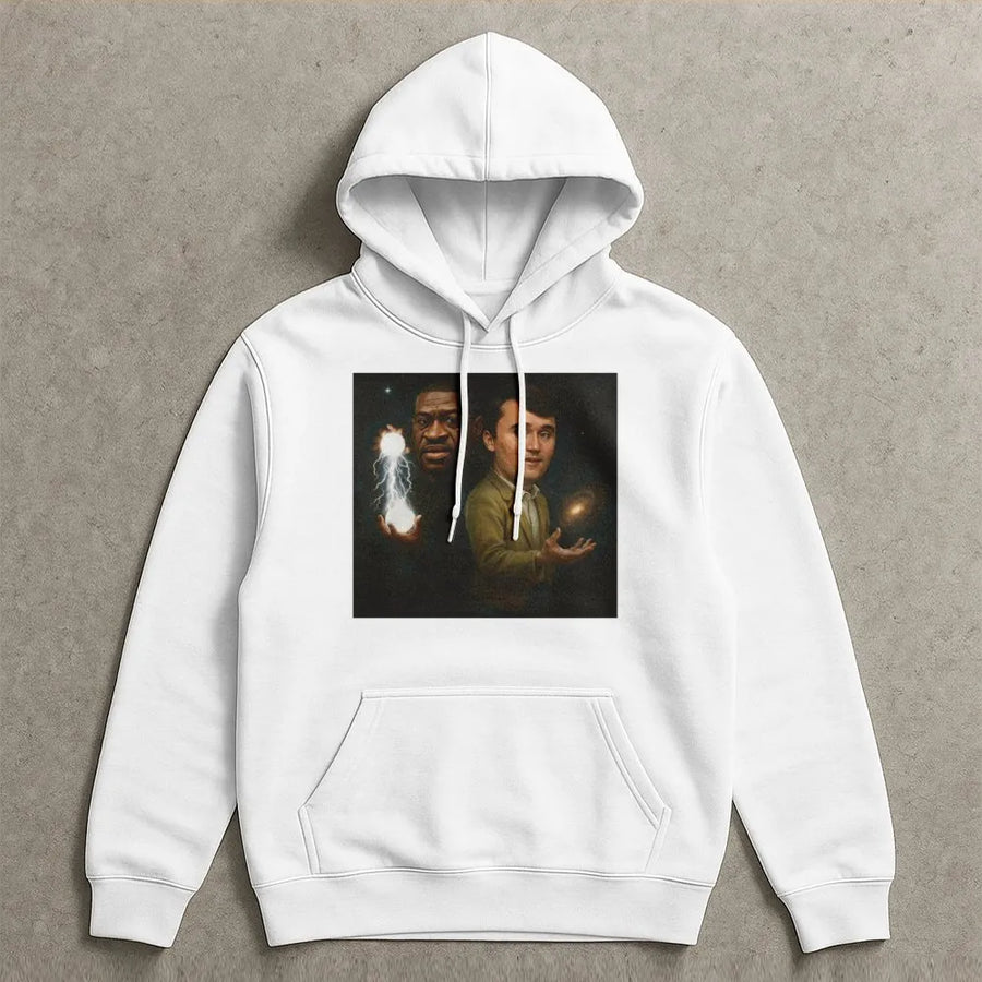Surreal Graphic Hoodie | Cosmic Magic Art Print | Premium Cotton-Blend | Unique Meme Gift for Men and Women
