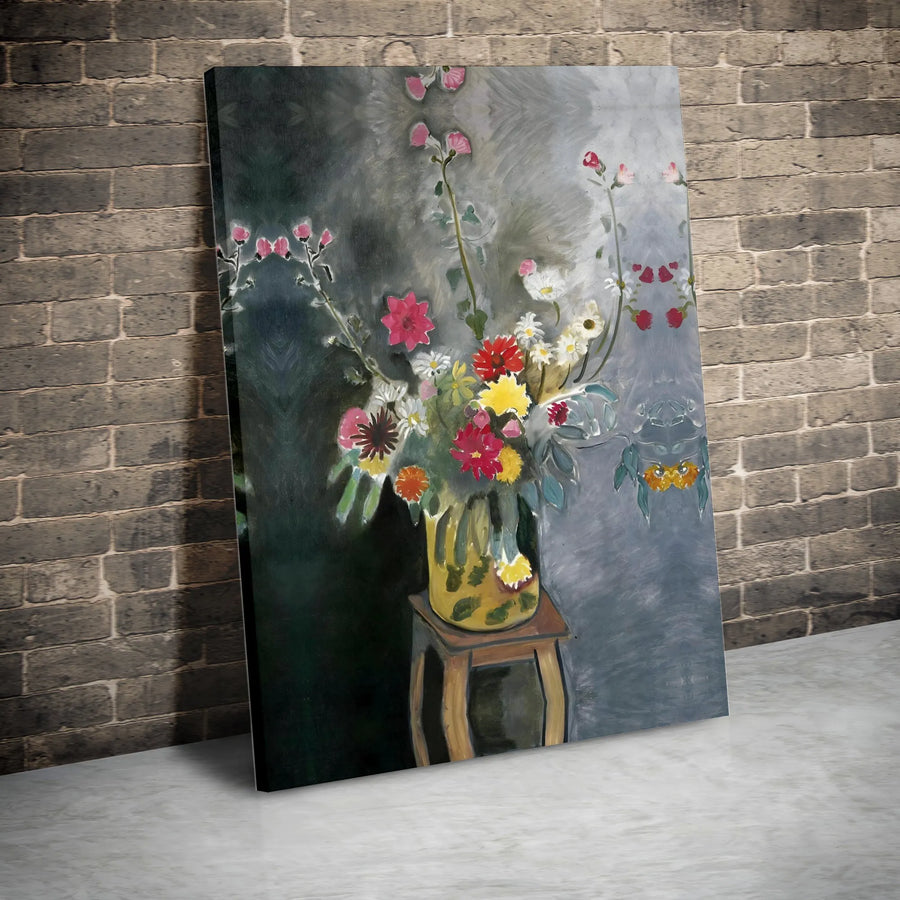 Henri Matisse Floral Bouquet Canvas Print | Impressionist Flower Still Life Wall Art | Gallery-Quality Fade-Resistant | Premium Home Decor Gift