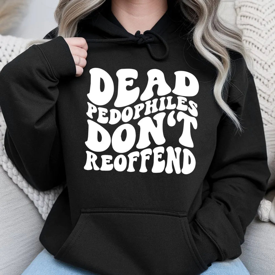 Graphic Statement Hoodie | Retro Typography Text Design | Premium Cotton Blend | Protective Awareness Gift For Advocates