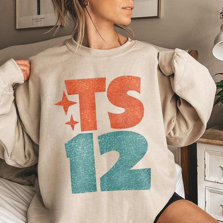 Showgirl Sweatshirt For Fan Sweatshirt Orange Show Girl Sweatshirt For Concert Showgirl Era Sweatshirt Gift For Her Podcast Sweatshirt