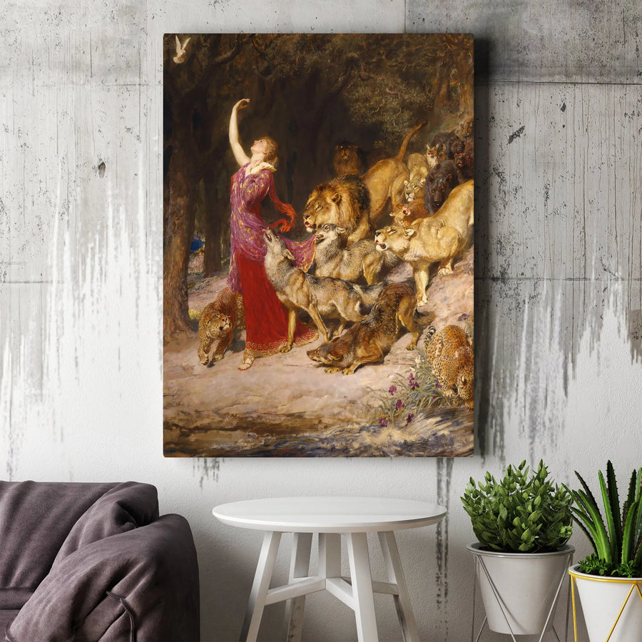 Circe Briton Rivière Canvas Print | Greek Mythology Wall Art | Premium Gallery Wrap Canvas | Collector's Fine Art Reproduction for Home Decor