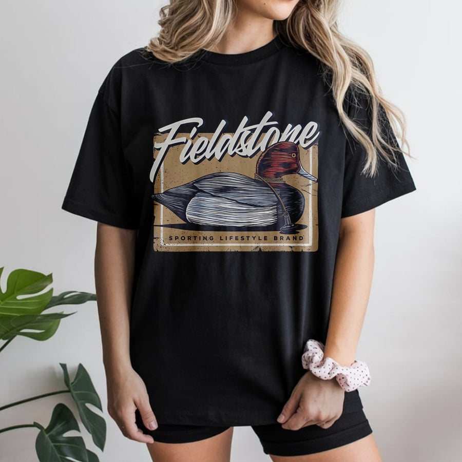 Duck Hunting T-Shirt | Vintage Mallard Waterfowl Graphic | Premium Cotton Unisex Tee | Gift for Outdoorsmen and Wildlife Enthusiasts