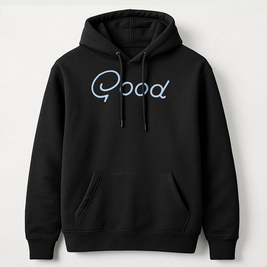 Good Golf Hoodie | Minimalist Typography Graphic | Soft Cotton-Polyester Blend | Trendy Gift for Golf Lovers & Athletes