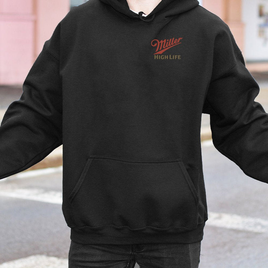 Unisex Hoodie Miller High Life Champagne Of Beers Hoodie,For Men,For Women Classic Fabric Menswear