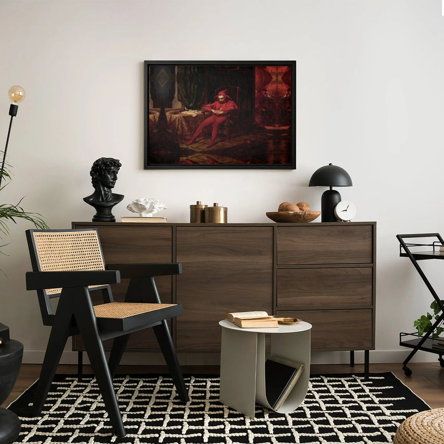 Stańczyk By Jan Matejko Canvas Art | Famous Historical Painting | Premium Gallery-Wrapped Print | Classic Home & Office Decor Gift