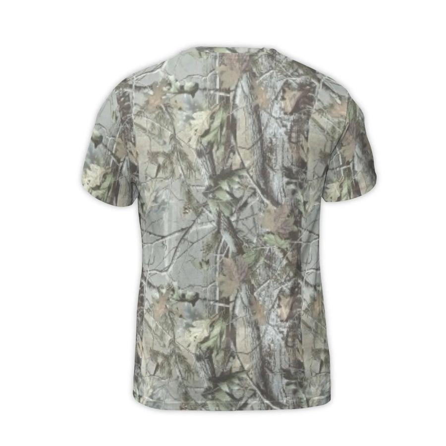 Jesus Loves You T-Shirt | Camouflage 3D Graphic Tee | Premium Polyester Blend | Faith-Based Religious Gift for Him & Her
