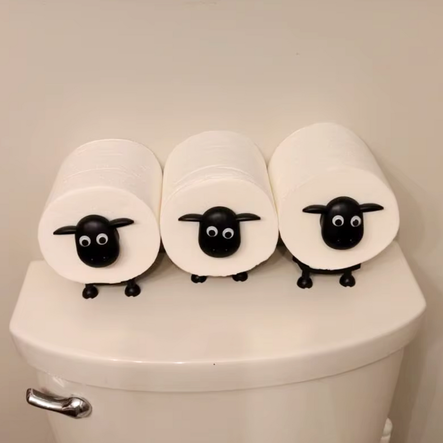 Black Sheep Tissue Holder