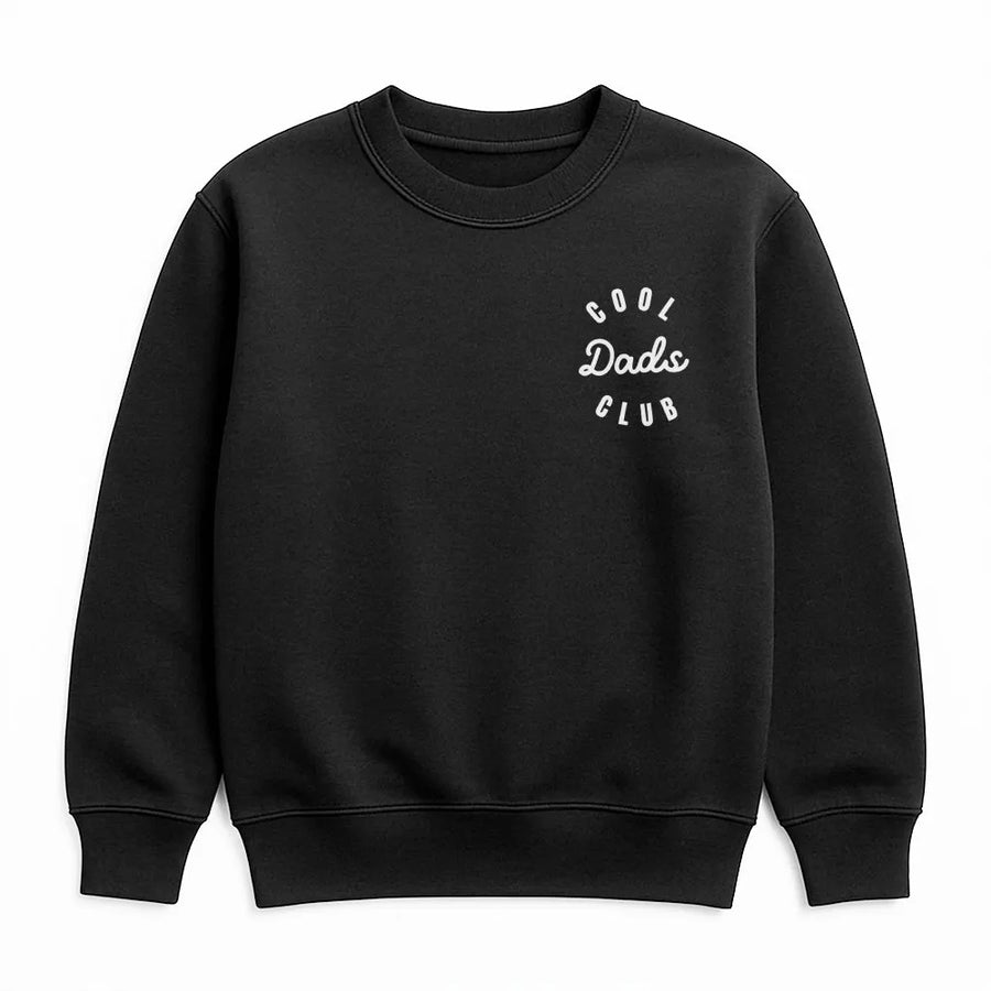 Cool Dads Club Sweatshirt | Minimalist Left Chest Design | Soft Cotton Blend | Father's Day Gift for New Dad