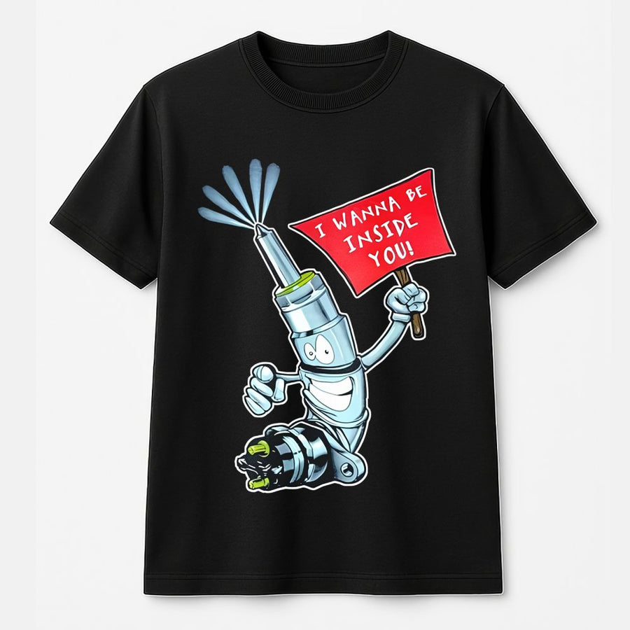 Fuel Injector T-Shirt | Funny Mechanic Car Humor Graphic Tee | 100% Cotton Premium Quality | Gift for Auto Repair Technicians & Car Enthusiasts