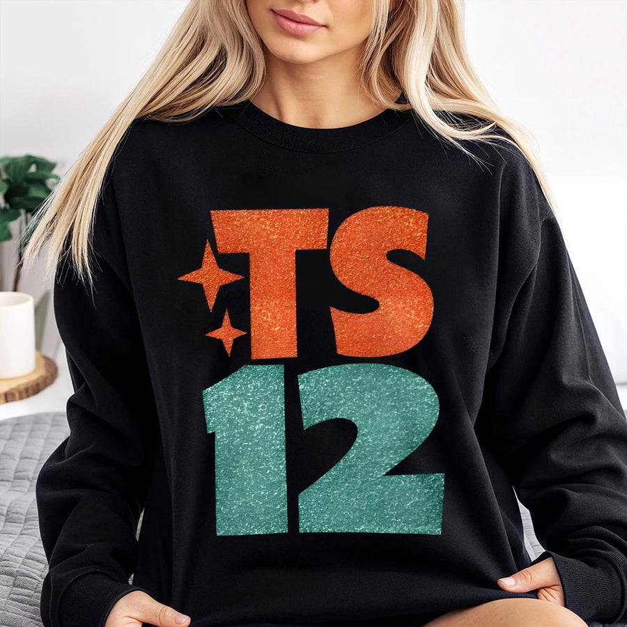 Showgirl Sweatshirt For Fan Sweatshirt Orange Show Girl Sweatshirt For Concert Showgirl Era Sweatshirt Gift For Her Podcast Sweatshirt
