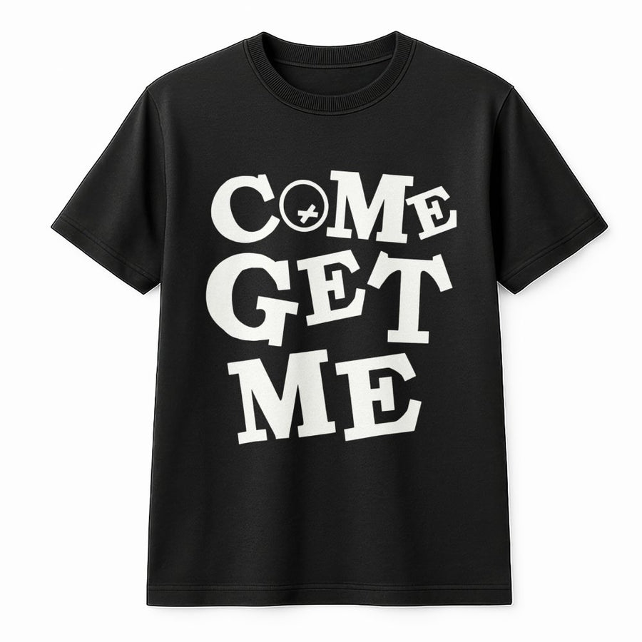 Come Get Me T-Shirt | Bold Graphic Racing Streetwear | Premium Soft Cotton Unisex Tee | Gift for Motorcycle Enthusiast and Speed Lovers