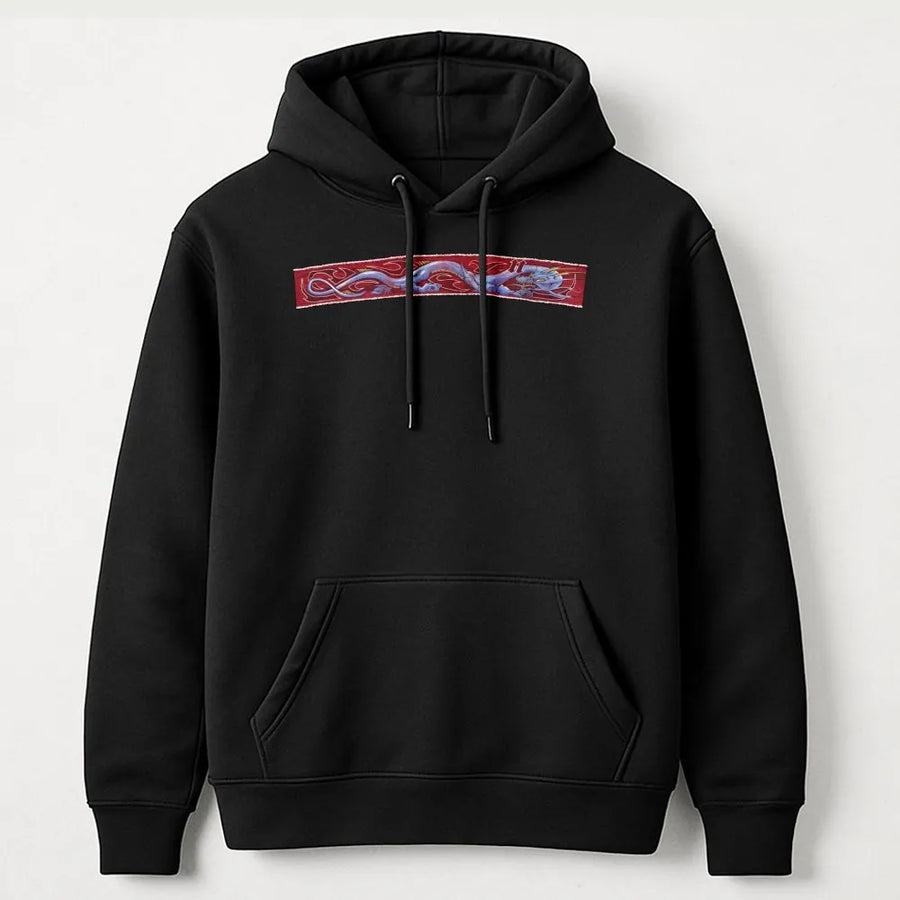 Y2K Dragon Hoodie | Skater Aesthetic Graphic Print | Comfortable Cotton Blend | Streetwear Gift for Men & Women