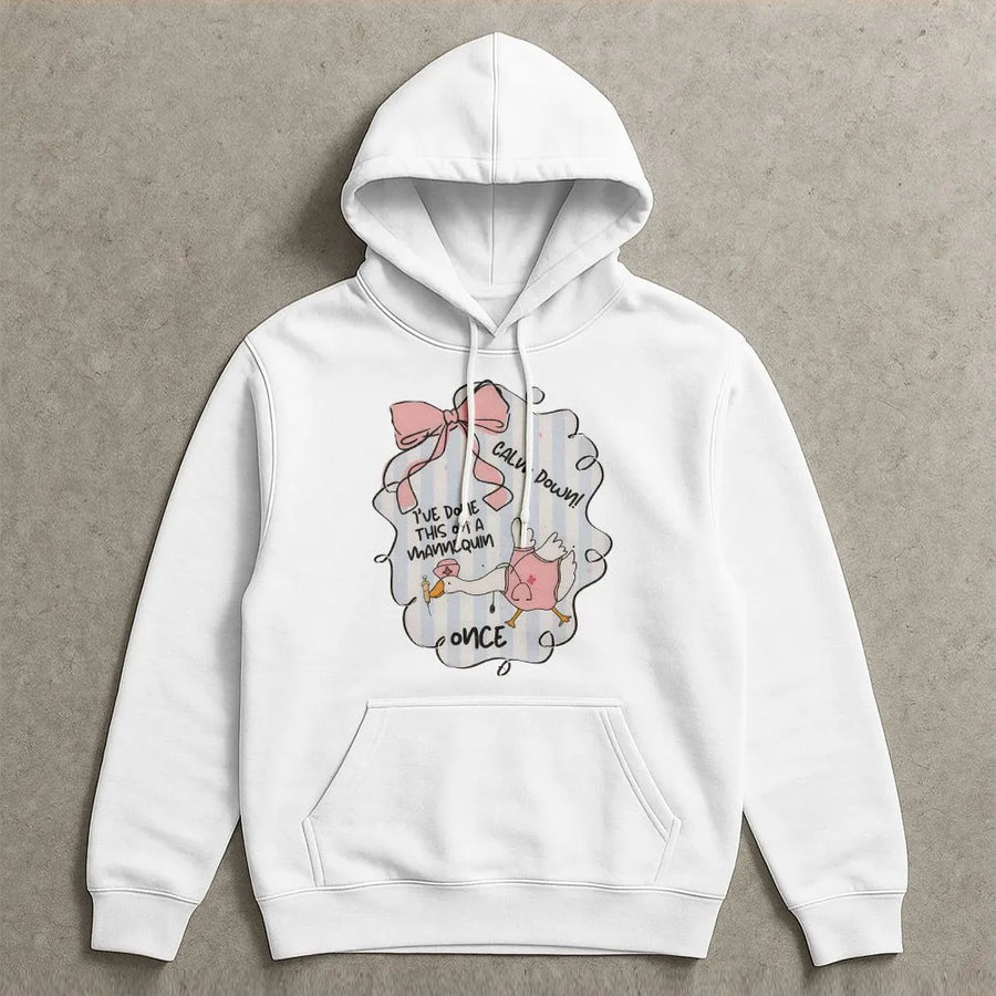 Nurse Hoodie | Funny Nursing Student Gift | Soft Cotton-Polyester Blend | Sarcastic RN Medical Graduation Apparel