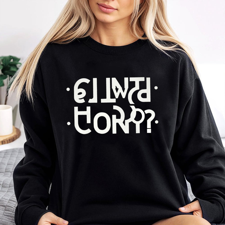 Essential Unisex Sweatshirt | Premium Cotton Blend Crewneck | Comfortable Oversized Pullover | Cozy Gift for Men and Women