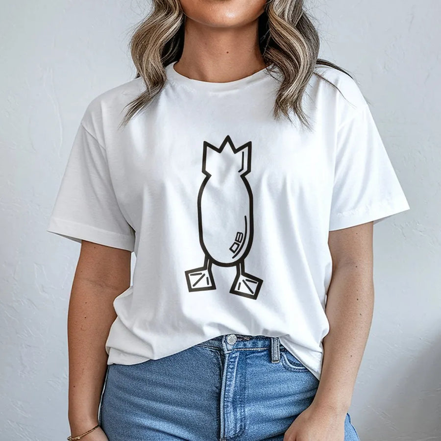 Duck Hunting T-Shirt | Minimalist Dive Bomb Logo Graphic | Premium Soft Cotton | Apparel for Waterfowl Hunters and Outdoor Enthusiasts