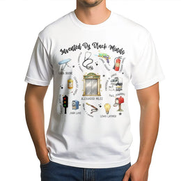 Invented By Black Minds T-Shirt | Black Inventors History Graphic Tee | 100% Cotton Premium Apparel | Gift For Teachers Students Activists