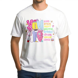 You Are Enough T-Shirt | Inspirational Back to School Graphic Tee | Soft Cotton Shirt | Motivational Gift for Teachers & Students