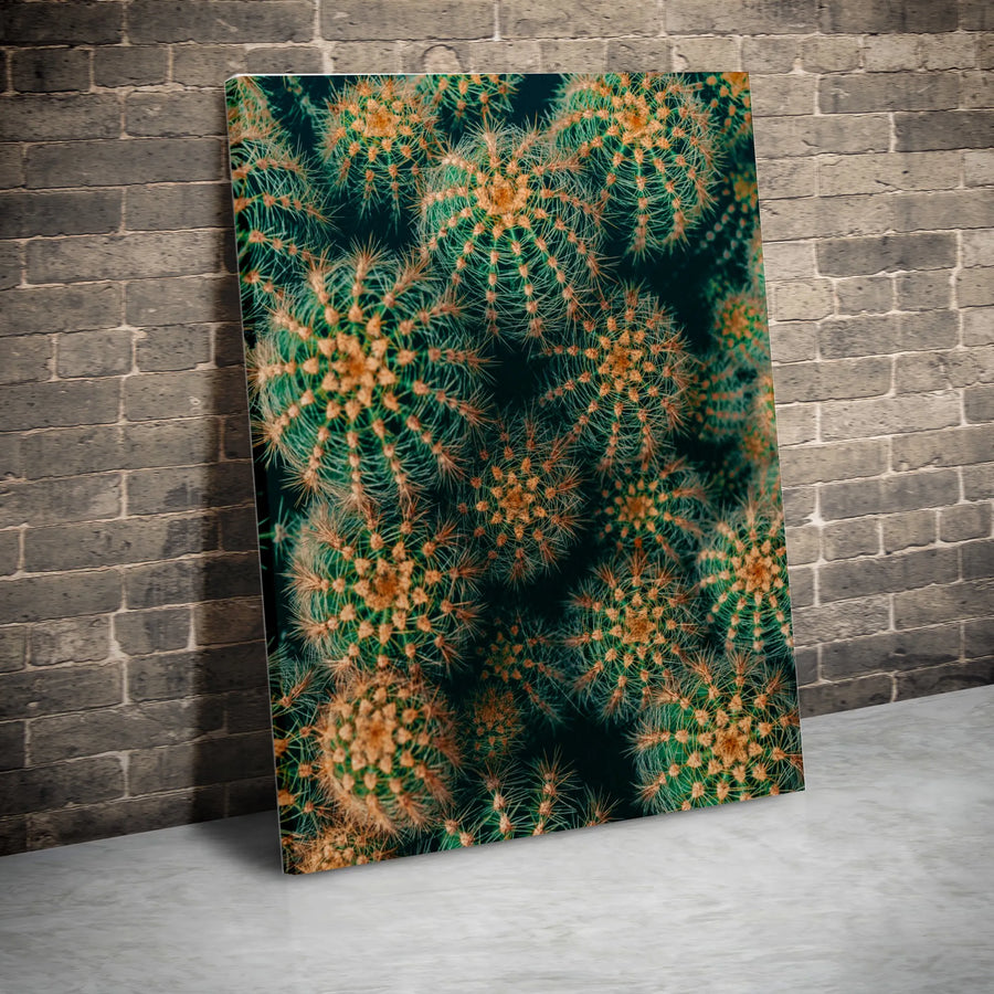 Cactus Canvas Wall Art | Modern Botanical Photography | Premium Gallery Wrap Canvas | Boho Desert Home Decor Gift