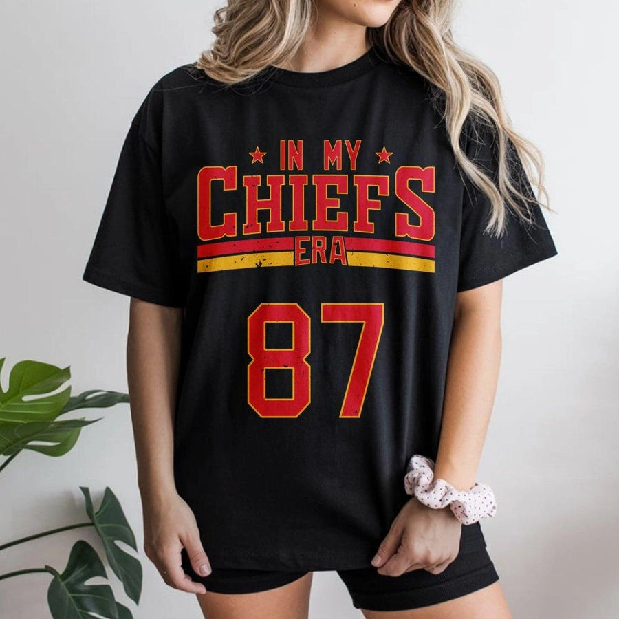 In My Chiefs Era 87 Kansas City Football T-Shirt