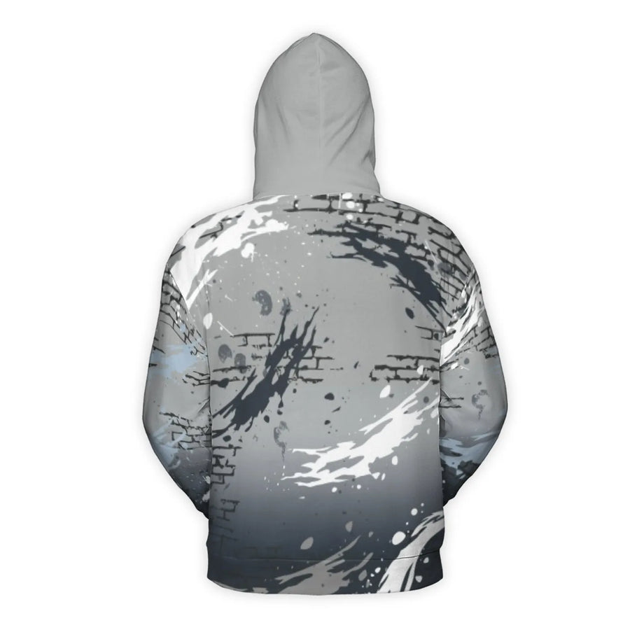 Loyalty Over Rules Everything Hoodie | Graffiti Crown Streetwear Print | Premium Brushed Fleece Lining | Unisex Urban Gift for Men & Women