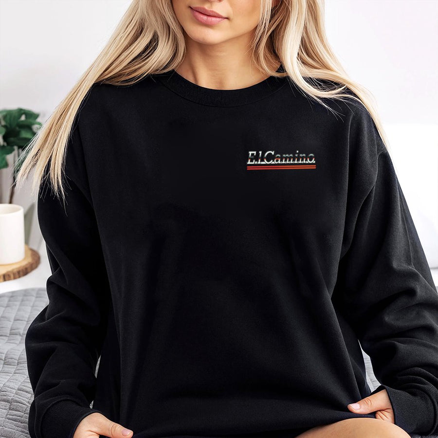 El Camino Classic Car Sweatshirt | Retro Automotive Graphic Crewneck | Premium Cotton Blend | Vintage Muscle Car Gift for Him or Her