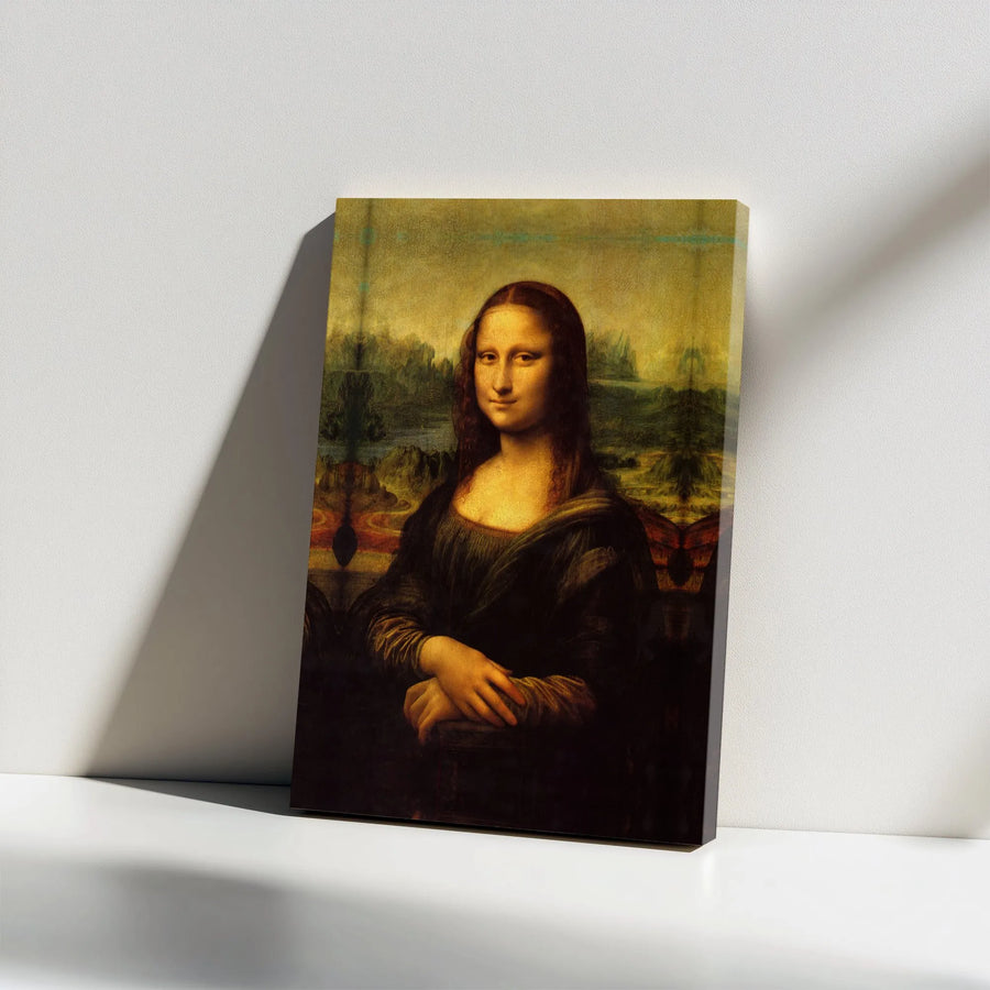 Mona Lisa Canvas Print by Da Vinci | Famous Renaissance Painting Reproduction | Premium Gallery Wrapped Wall Art | Collector's Gift for Art Lovers
