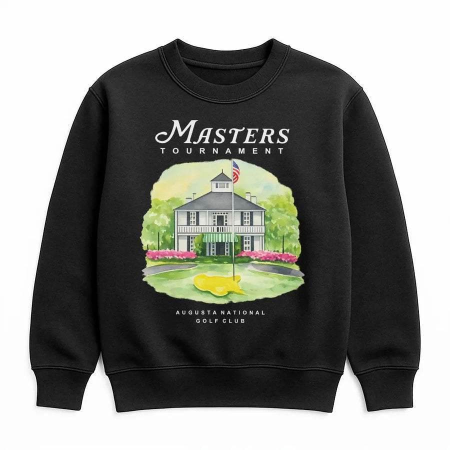 Country Club Graphic Sweatshirt | Vintage Tournament Inspired Design | Cotton Blend Premium Comfort | Retro Sporty Gift for Golfers