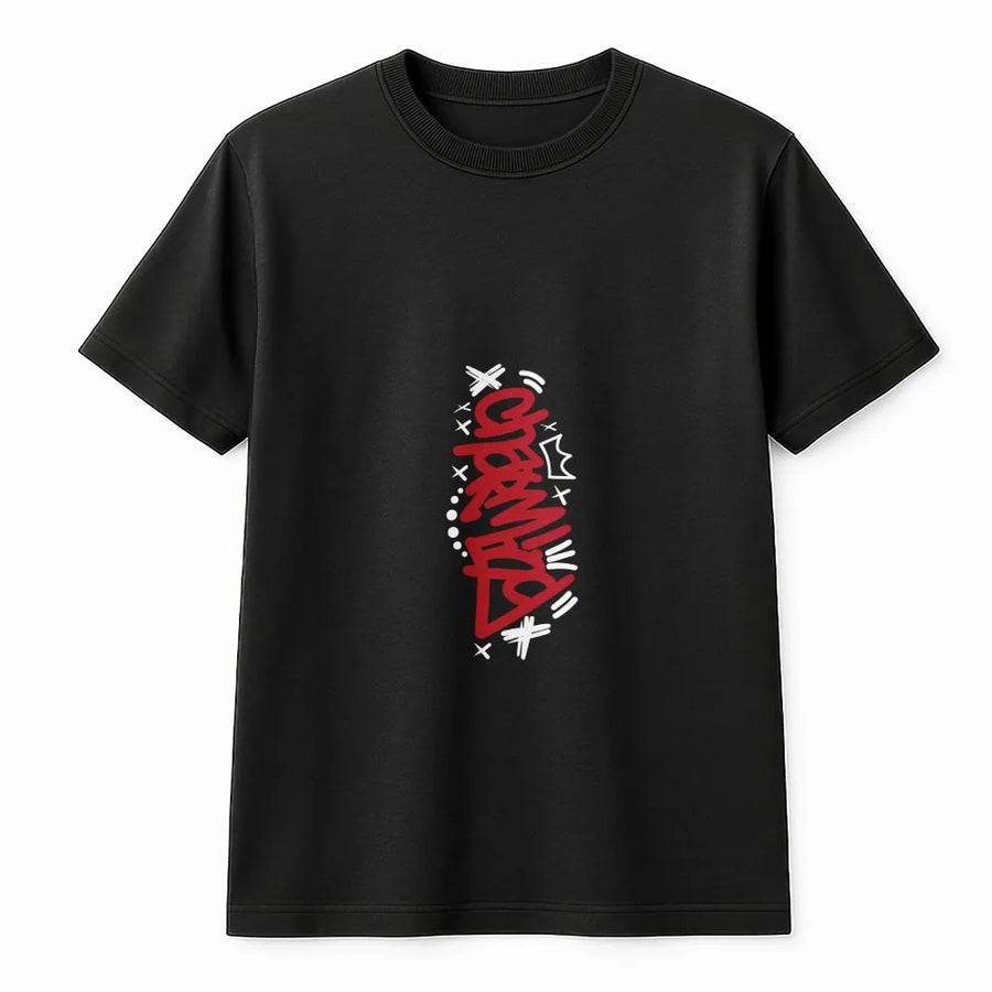 Champ Graffiti T-Shirt | Urban Streetwear Graphic Sweatshirt | Premium Cotton Blend | Gift for Hip Hop & Street Art Fans