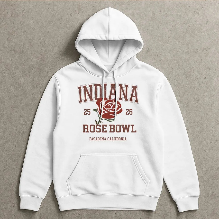Indiana Rose Bowl 25 26 Unisex Hoodie, Pasadena Ca Rose Hoodie