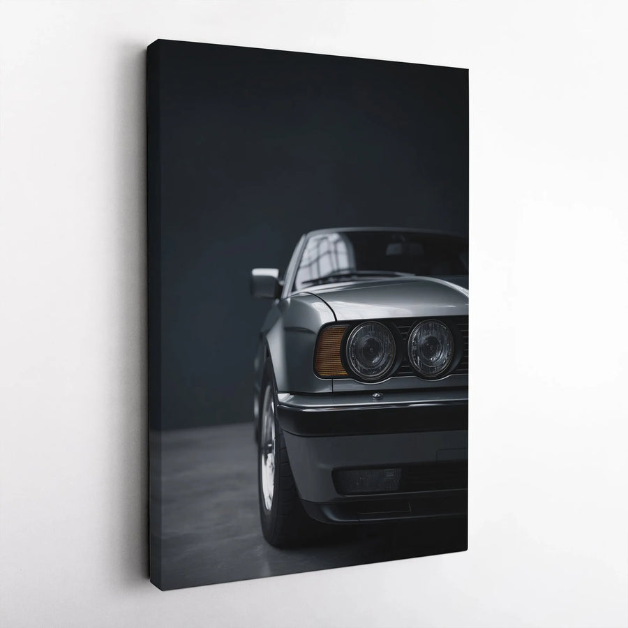 Classic Sedan Car Wall Art | Moody Automotive Photography | Gallery Wrapped Premium Canvas | Gift for Car Enthusiasts