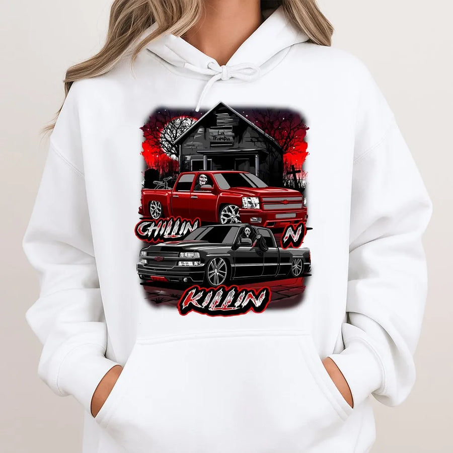 Car Enthusiast Hoodie | Graphic Automotive Streetwear | Cotton-Polyester Blend | Gift For Him or Her Car Lover
