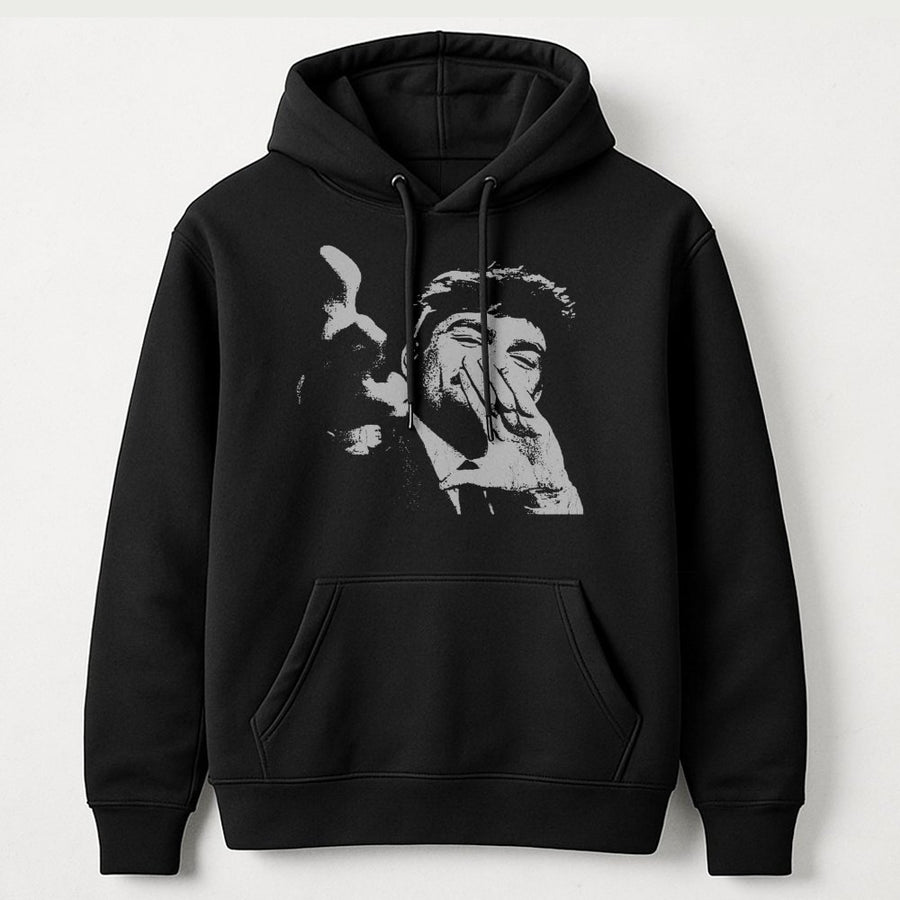 Graphic Portrait Hoodie | Minimalist Artistic Design | Premium Cotton Blend | Unisex Streetwear Gift for Trendsetters