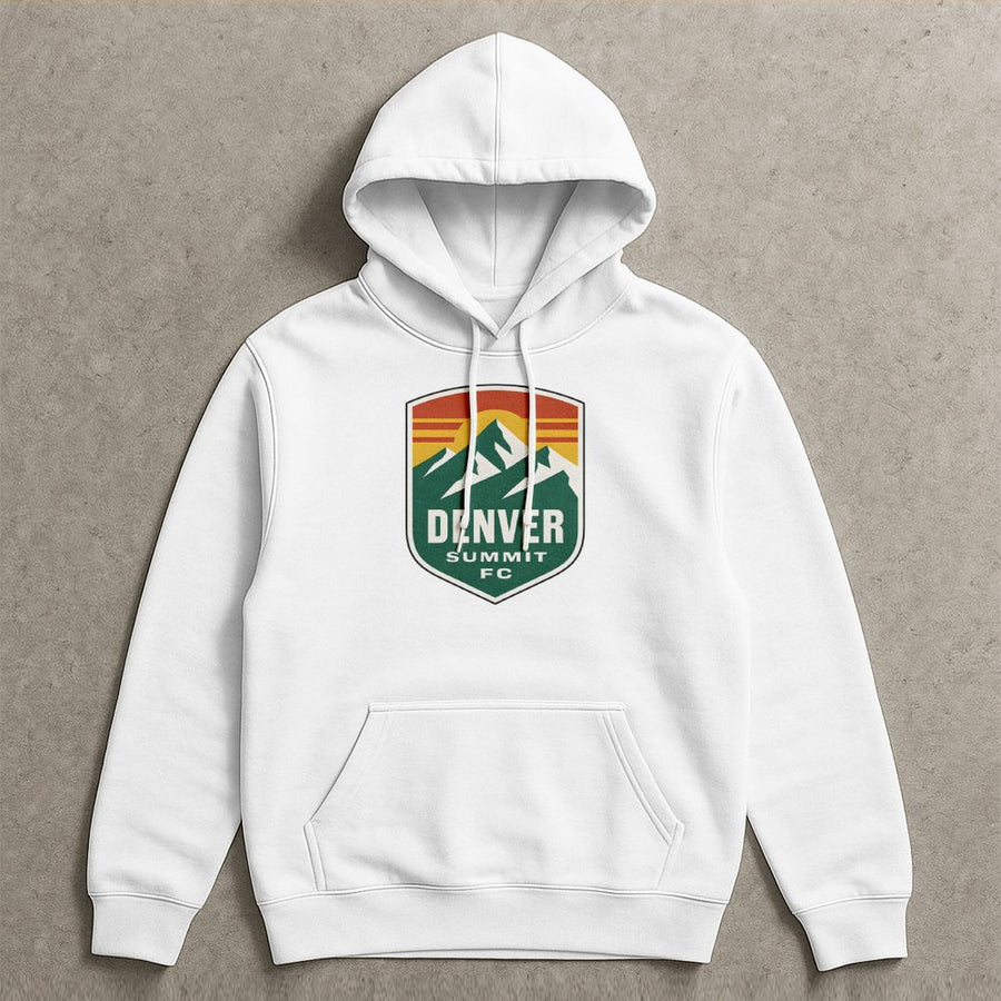 Denver Colorado Hoodie | Retro Mountain Peak Graphic | Premium Cotton Blend | Gift for Hikers and Travel Lovers