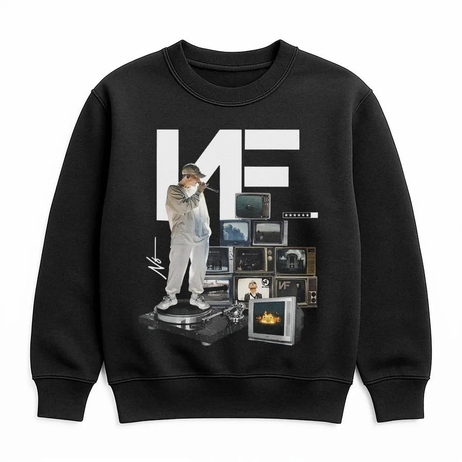 Nf New Album 2025 Fear Sweatshirt, Concert Sweatshirt For Men And Women, Perfect Gift