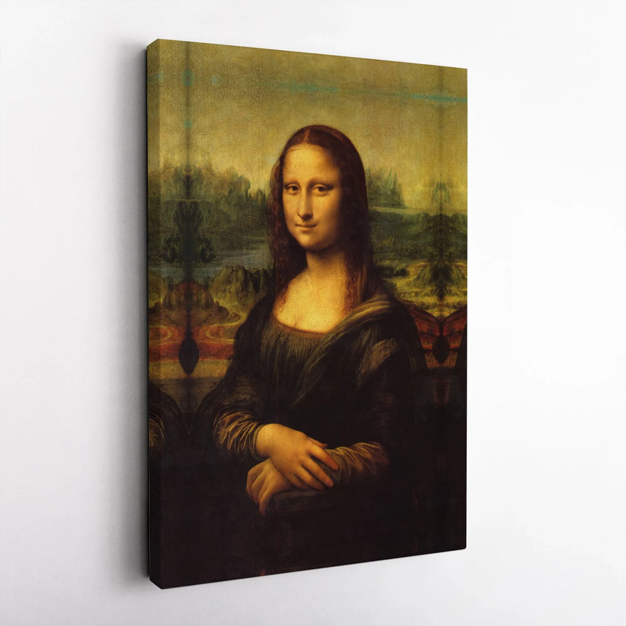 Mona Lisa Canvas Print by Da Vinci | Famous Renaissance Painting Reproduction | Premium Gallery Wrapped Wall Art | Collector's Gift for Art Lovers