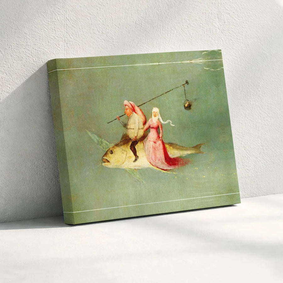 Hieronymus Bosch Canvas Wall Art | The Temptation of St Anthony Print | Thick Gallery Wrap Canvas | Collector's Fine Art Gift for Home Decor