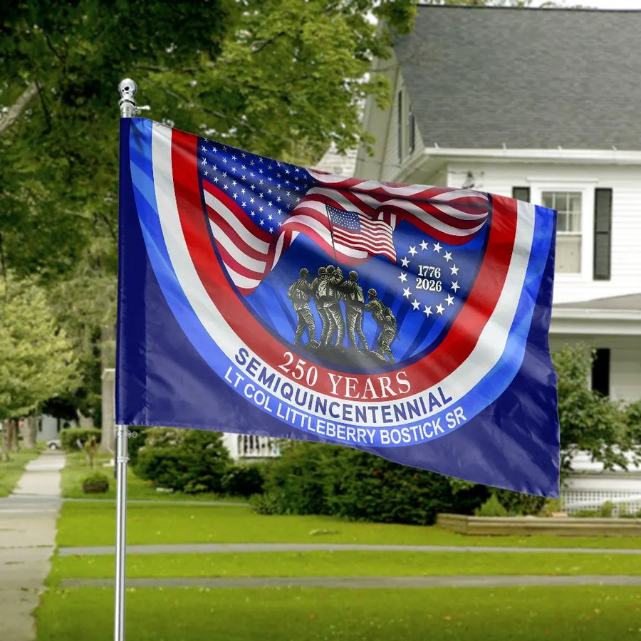USA 250th Anniversary House Flag | Semiquincentennial 1776-2026 Commemorative Design | Weather-Resistant Polyester | Patriotic Yard Decor Gift