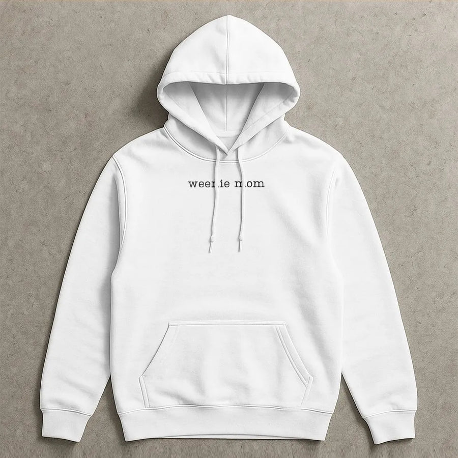 Dachshund Mom Hoodie | Minimalist Weenie Dog Graphic Tee | Soft Cotton Shirt | Gift for Doxie Lover