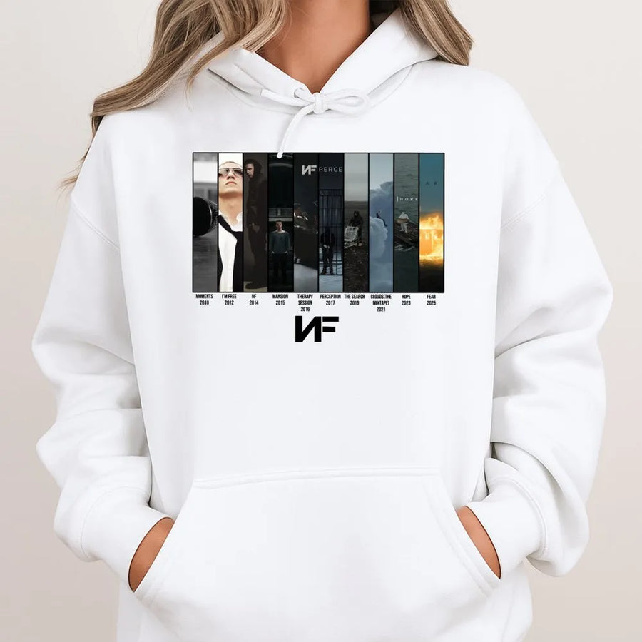 Nf Hoodie, Nf Full Album Hoodie  Nf Fear Album Hoodie, Gift For Fan, Fear Albums Hoodie,Fashion, Full