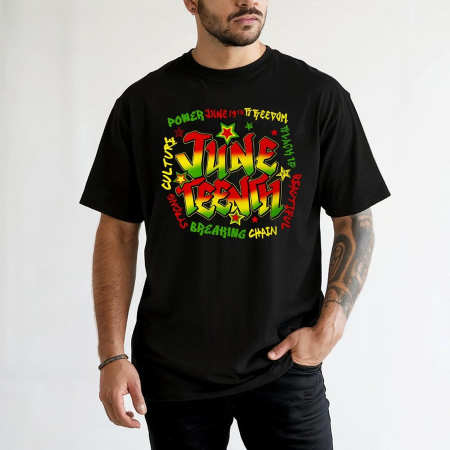 Juneteenth T-Shirt | Emancipation Day Freedom Design | Premium 100% Cotton Tee | Black History Month Apparel Gift for Men and Women